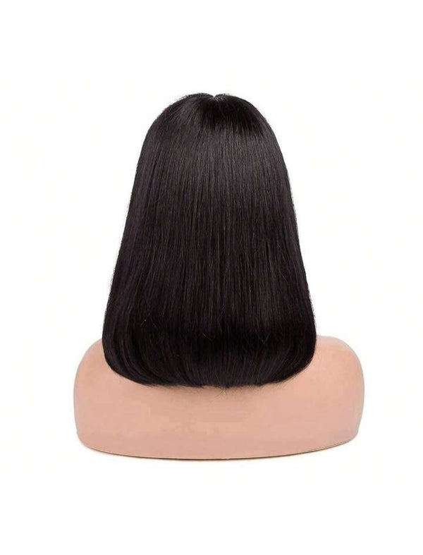 Short  fringe Bob Straight Human Hair Wig